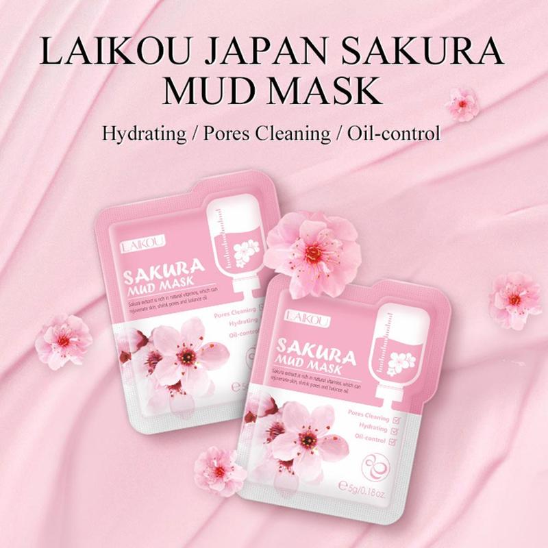 Japan Sakura Mud Face Mask Anti Wrinkle