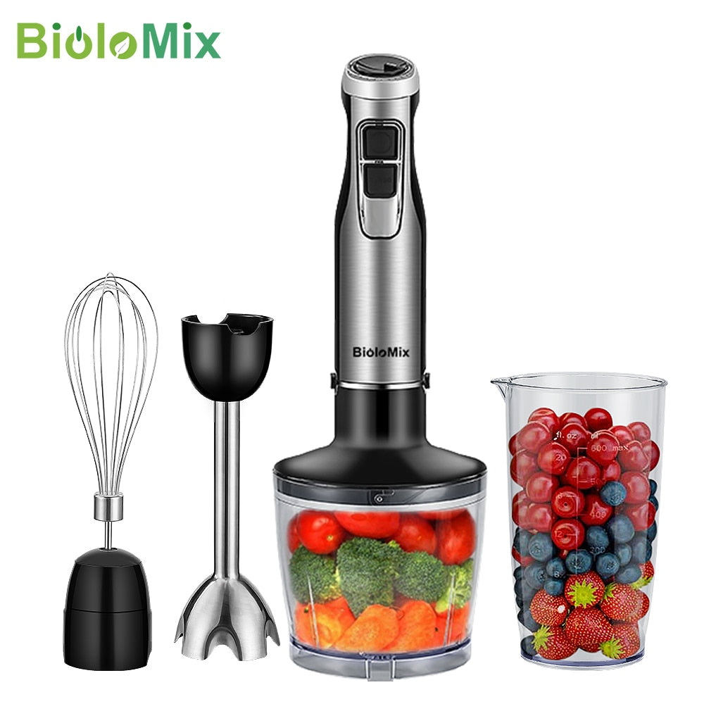 Blender Mixer Includes Chopper and Smoothie Cup Stainless Steel Ice Blades